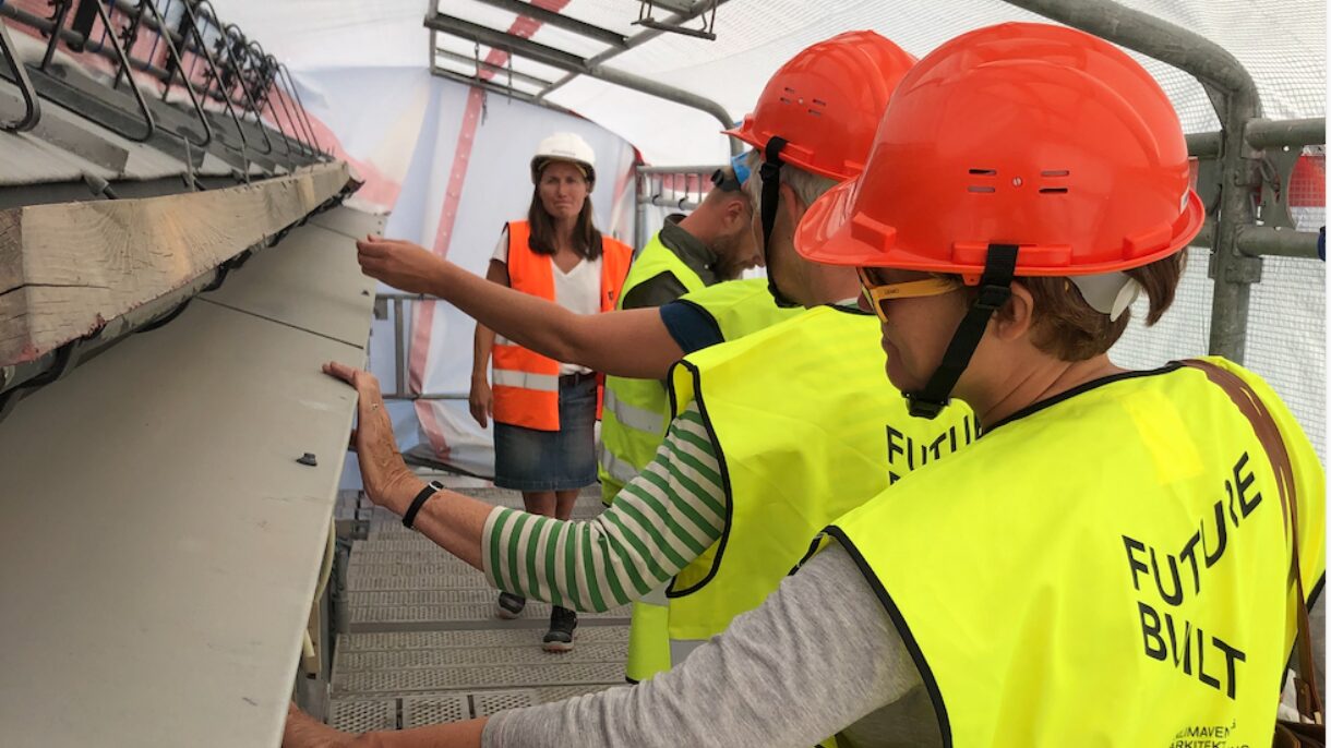 FutureBuilt snikbefarer Skur 38. Foto: Oslo Havn