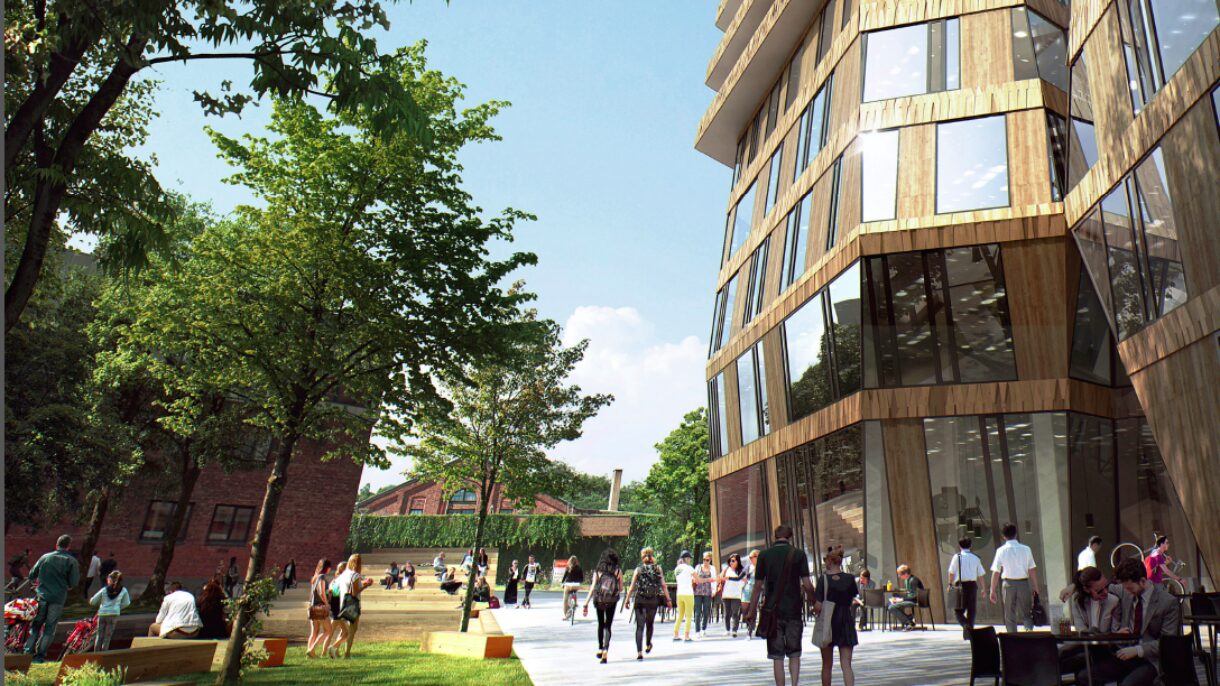 Gullhaug torg bakkeplan