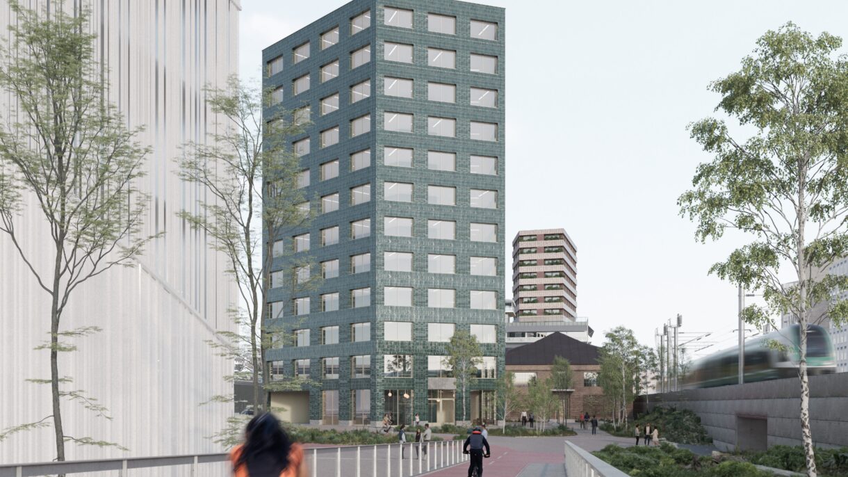 Ambisjonen er å programmere førsteetasjer som også er brukbare utover vanlig kontortid – kafeer, galleri og møteplasser for ungdom i bydelen er blant det som står på blokka. Ill.: Mad arkitekter