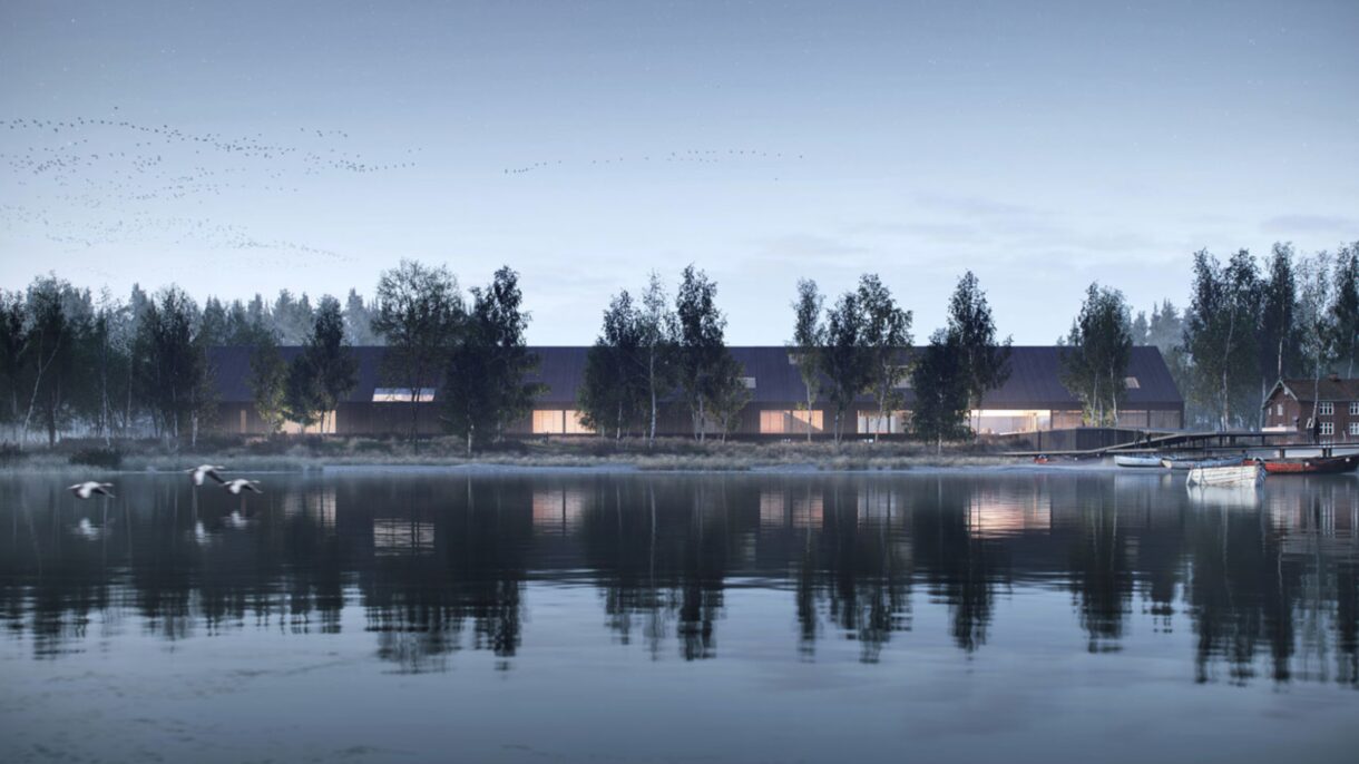 Det nederlandske firmaet Karres en Brands vant konkurransen om Nasjonalt fløtingsmuseum og kompetansesenter for våtmark