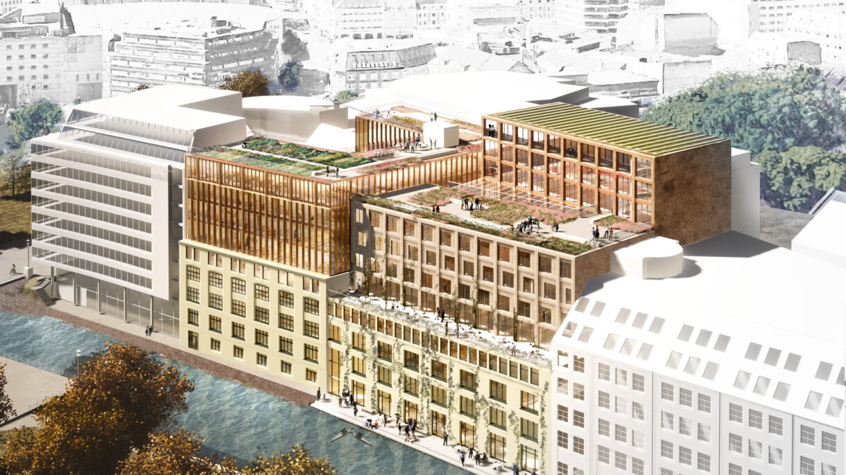 Oslo Areal har inngått intensjonsavtale med FutureBuilt for byreparasjonsprosjektet i Christian Krohgs gate 2. Ill.: Haugen/Zohar Arkitekter og Oslo Works.