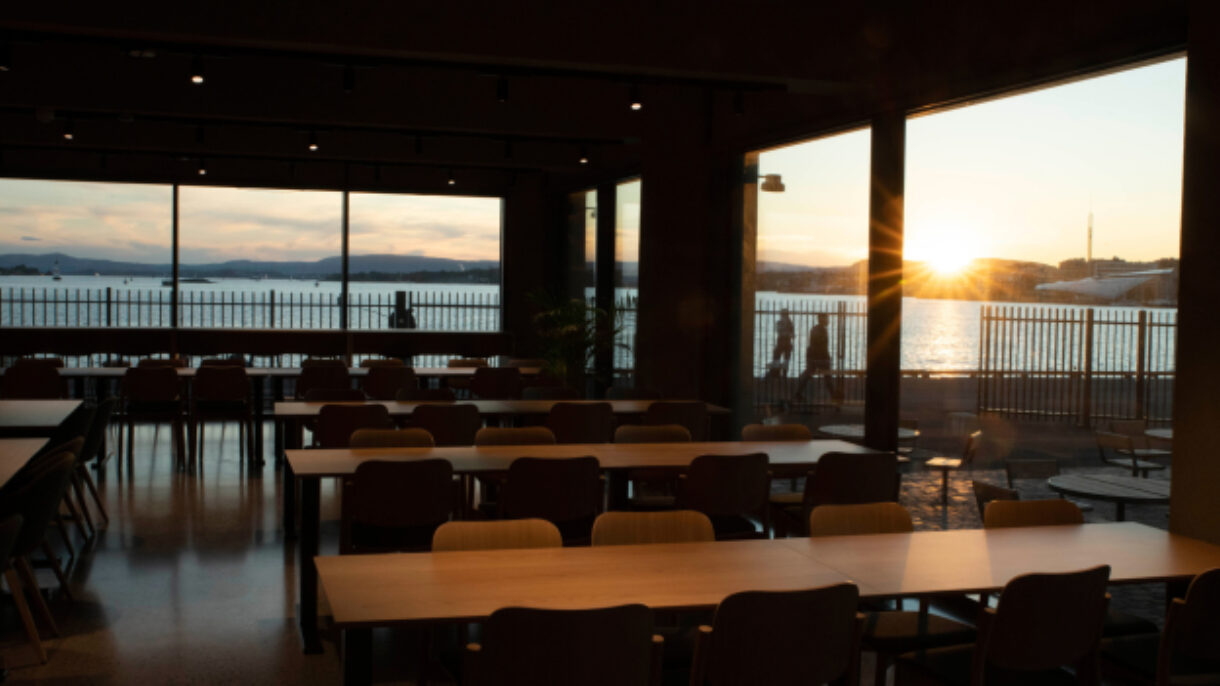 FUTURECEM: Lavt klimagassutslipp sammenlignet med vanlig betong. Foto: Oslo Havn