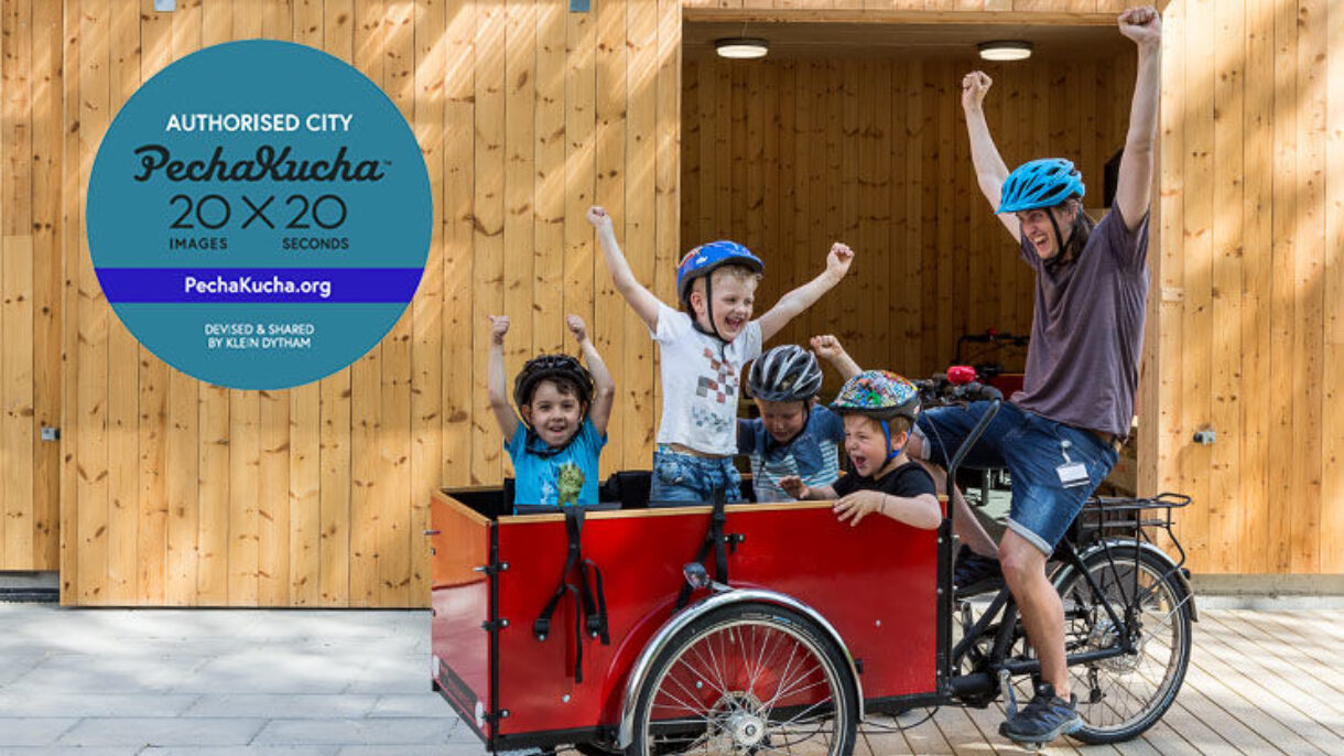 På årets konferanse får du 12 Pecha Kucha-foredrag à 6 minutter og 40 sekunder. Kistefossdammen barnehage i Asker er ett av prosjektene. Foto: Geir Anders Rybakken Ørslien