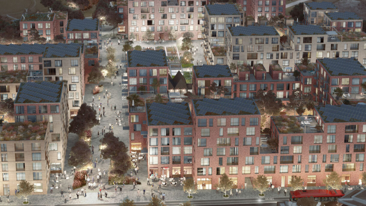 OBOS Fornebu. Ill.: TRANSBORDER STUDIO AS