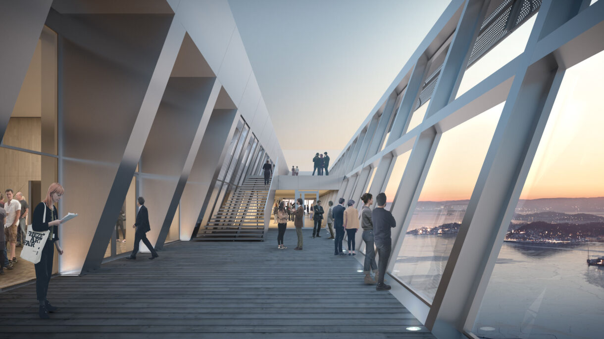 24. august får du muligheten til å besøke Nytt Munchmuseum i Bjørvika. Ill.: Estudio Herreros