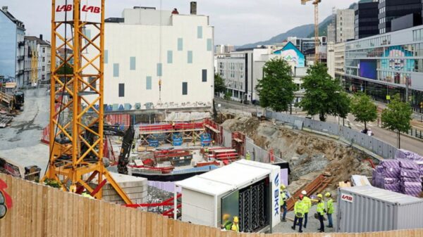 Neste søknadsfrist for utlysningen "Utslippsfrie bygge- og anleggsplasser" er 3. desember 2021. Foto: BKK