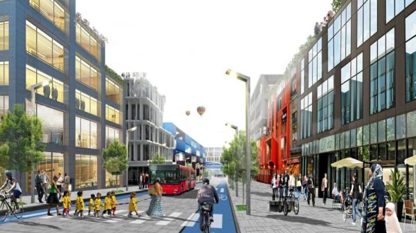 Eiendommen på Furuset ligger i den planlagte bygata.