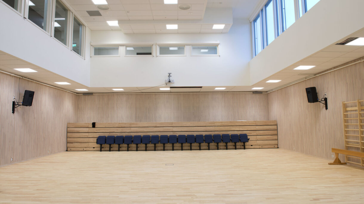 Frydenhaug skole gymsal