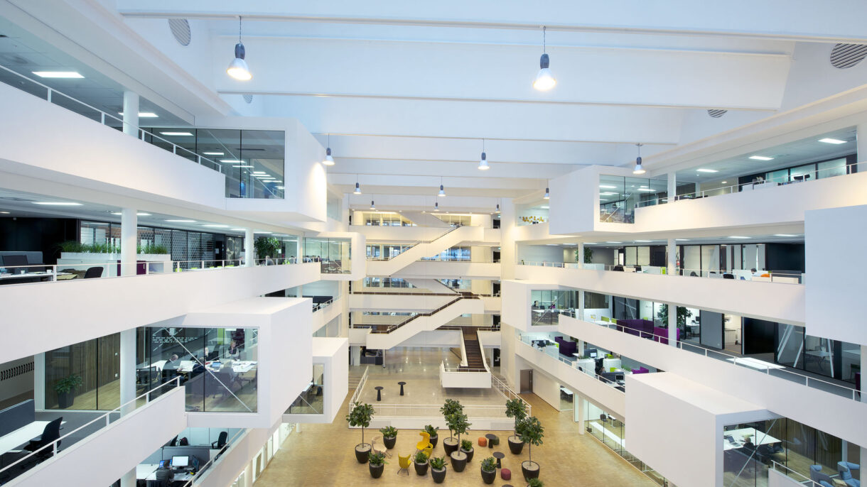 Østensjøveien 27 atrium