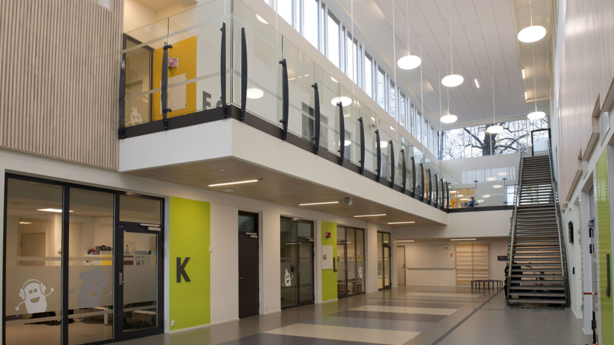 Frydenhaug skole fellesareal