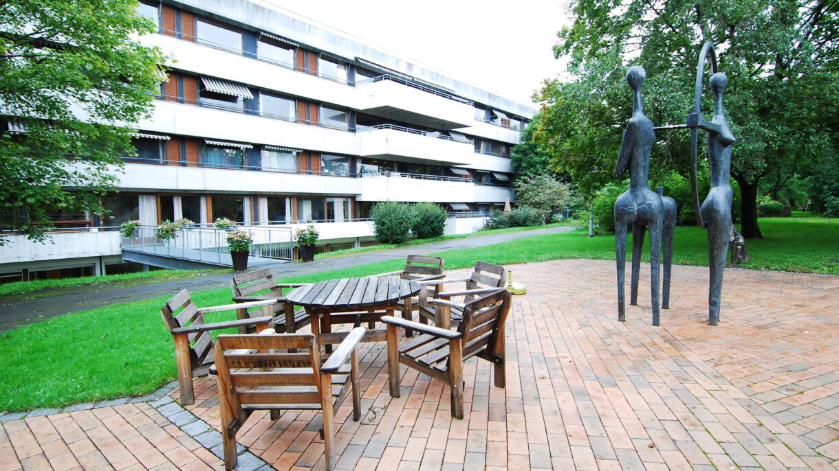 Økern sykehjem fasader før rehabilitering