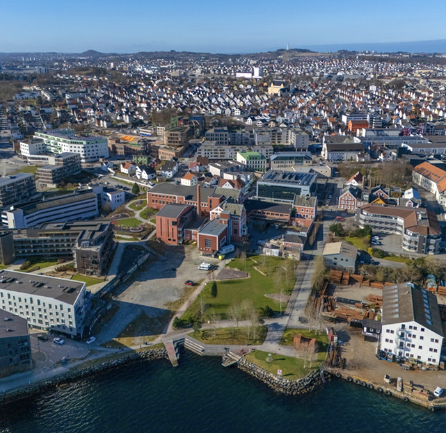 Dronebilde Sjøparken
