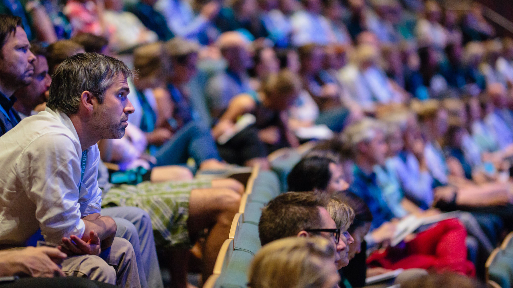 Konsentrert publikum